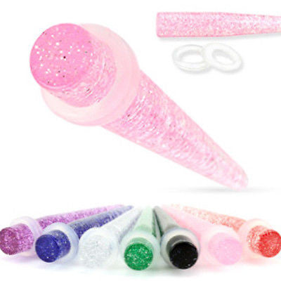 18pc Ultra Glitter Taper Set 14g thru 00g