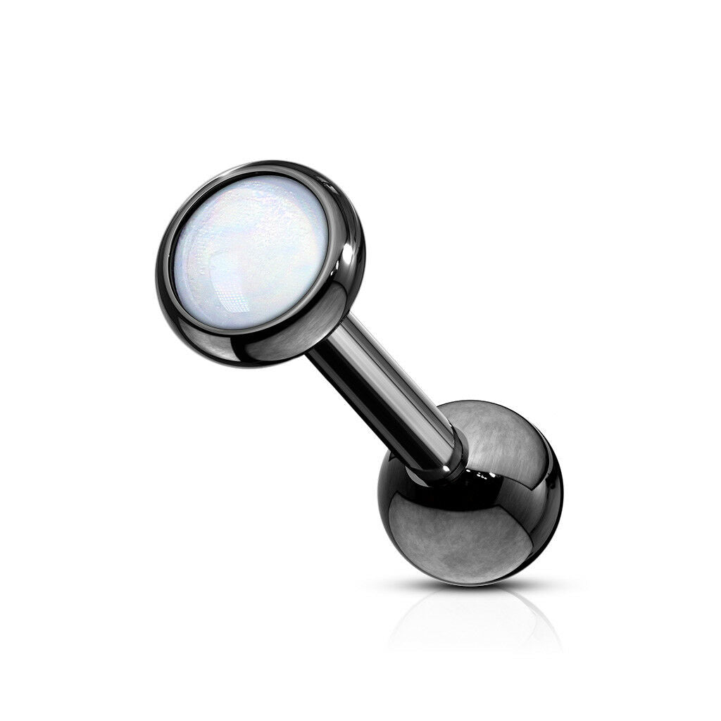 1pc Illuminating Stone Tragus Stud Helix Conch Ear Cartilage Piercing Jewelry
