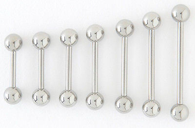 10pk Surgical Steel Barbells