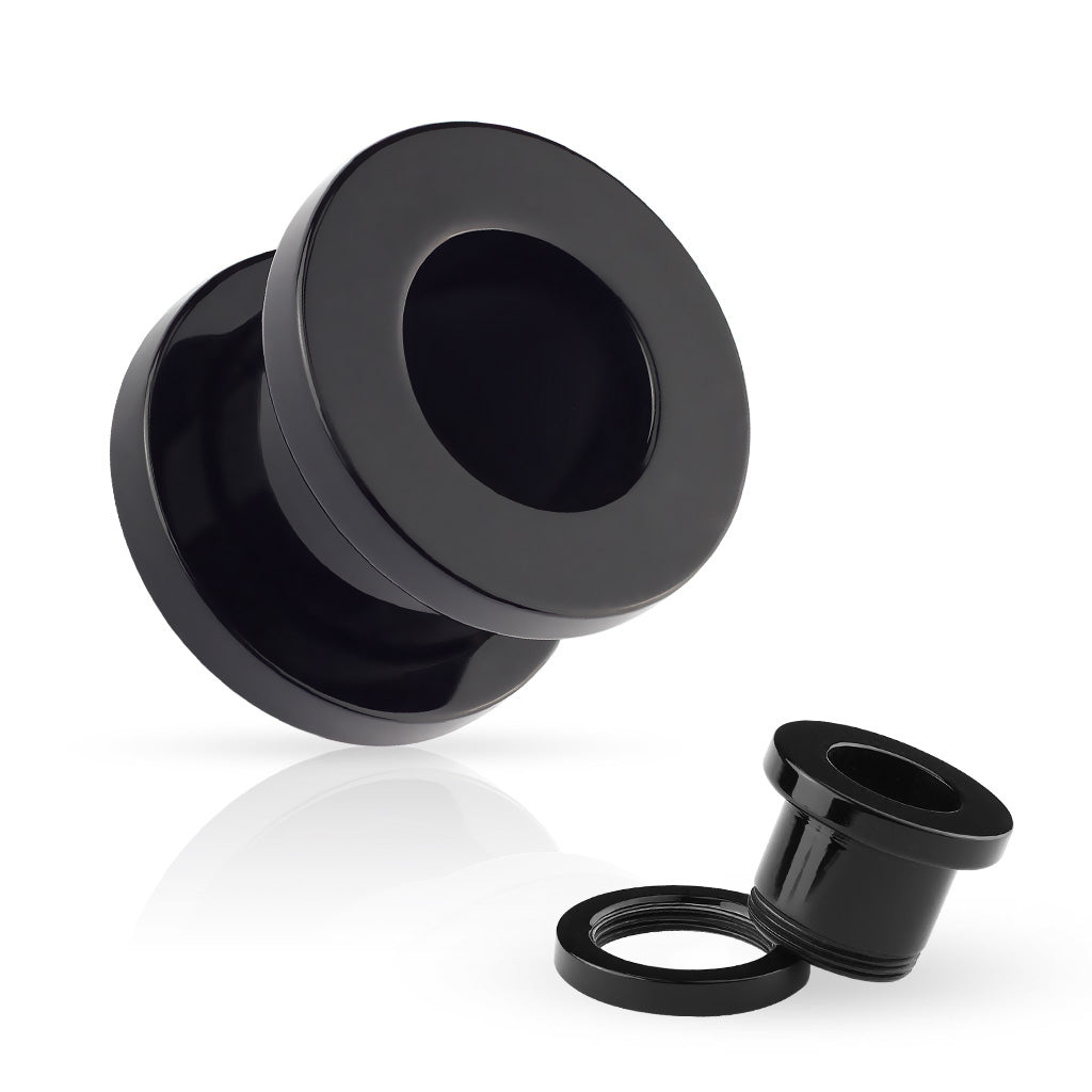 PAIR Acrylic Screw Fit Flesh Tunnels