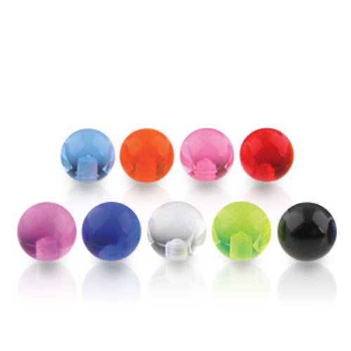 10pk UV Reactive Threaded Balls Replacement Parts