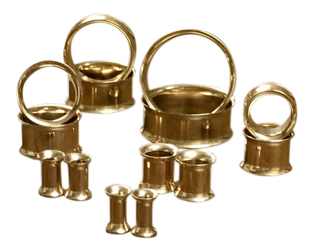 PAIR Plated Steel Double Flare Tunnels