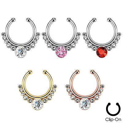 1pc Non-Piercing Helios Septum Hanger