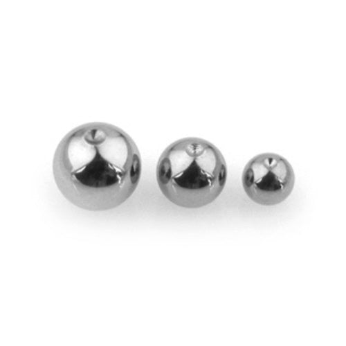 10pk Replacement 316L Surgical Steel Dimpled Balls for Captive Bead Rings