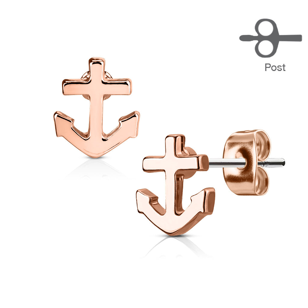 PAIR of Anchor Style 20g Earrings