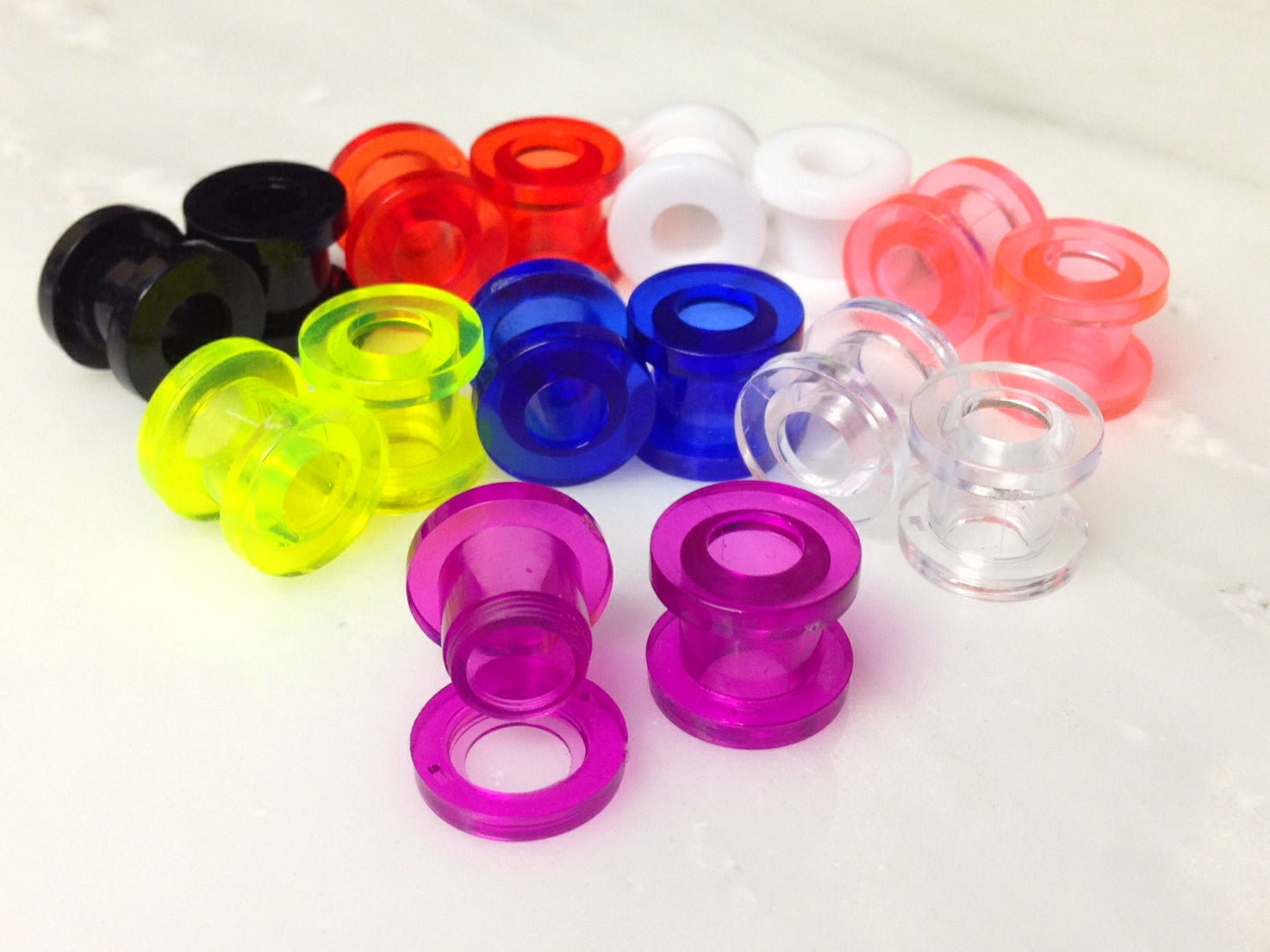 PAIR Acrylic Screw Fit Tunnels
