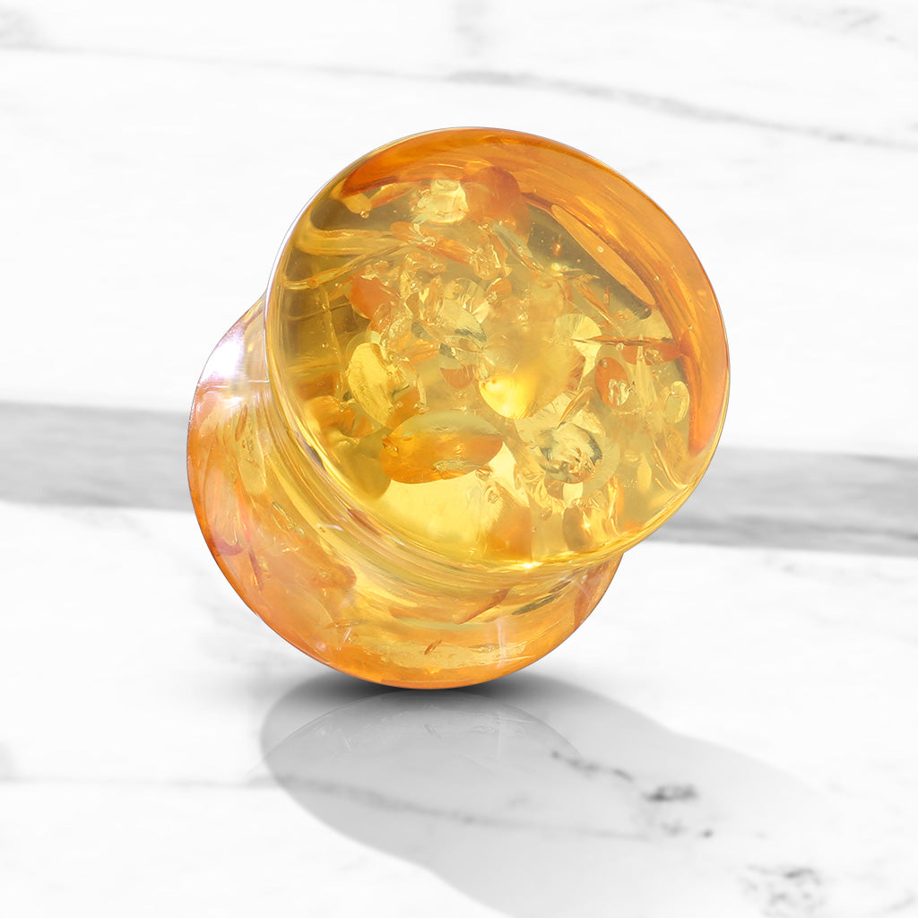 PAIR Synthetic Amber Saddle Plugs