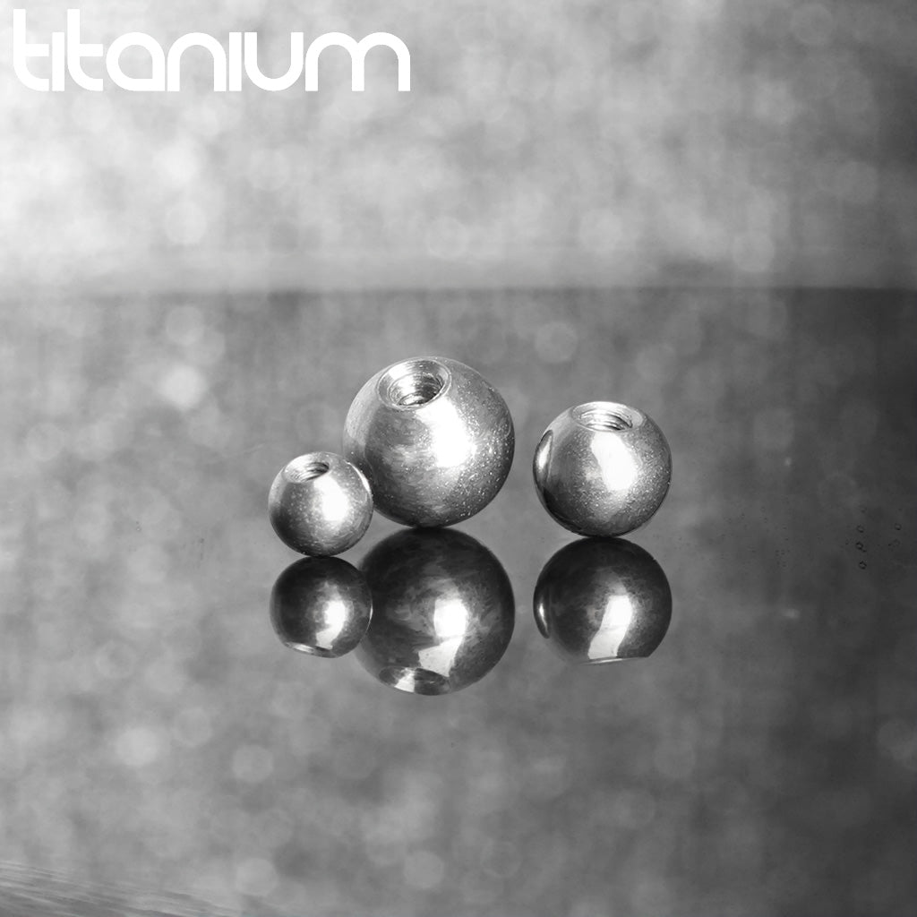 10pk Replacement Threaded Grade 23 Titanium Balls