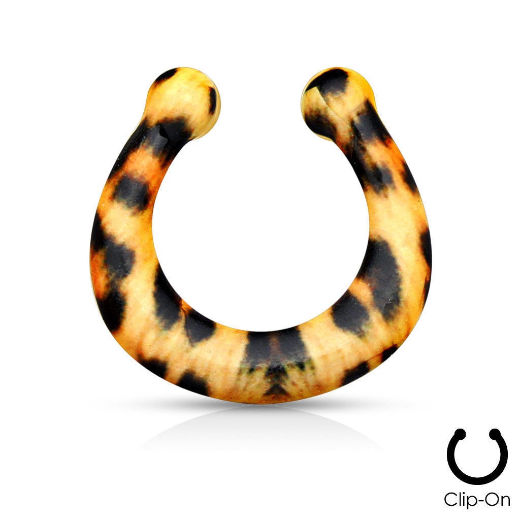 1pc Non-Piercing Print Septum Hanger