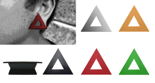 GeoGauges Brand Triangle Shaped Silicone Tunnels