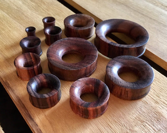 PAIR Brown Sono Wood Tunnels