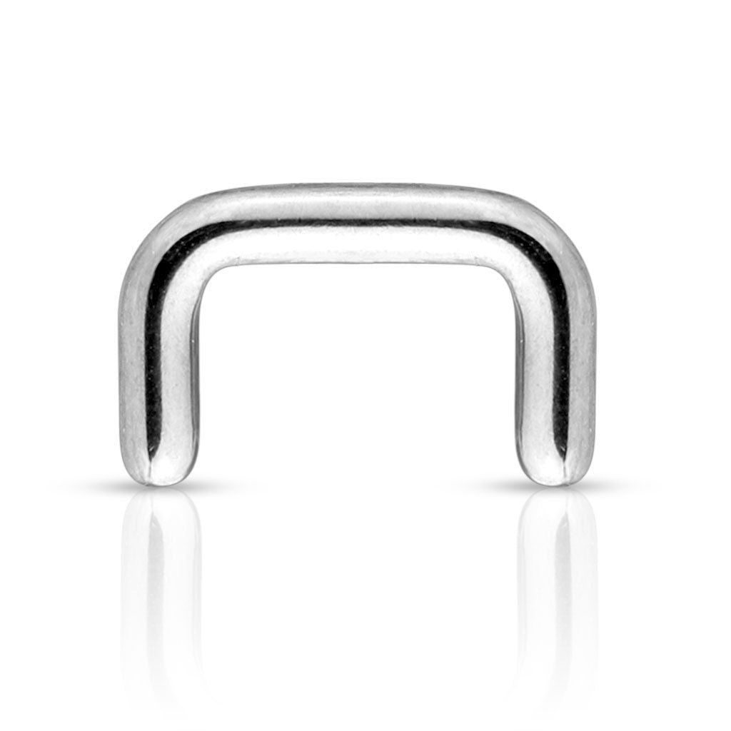 1pc 316L Surgical Steel Septum Retainer 16g, 14g, 12g or 10g